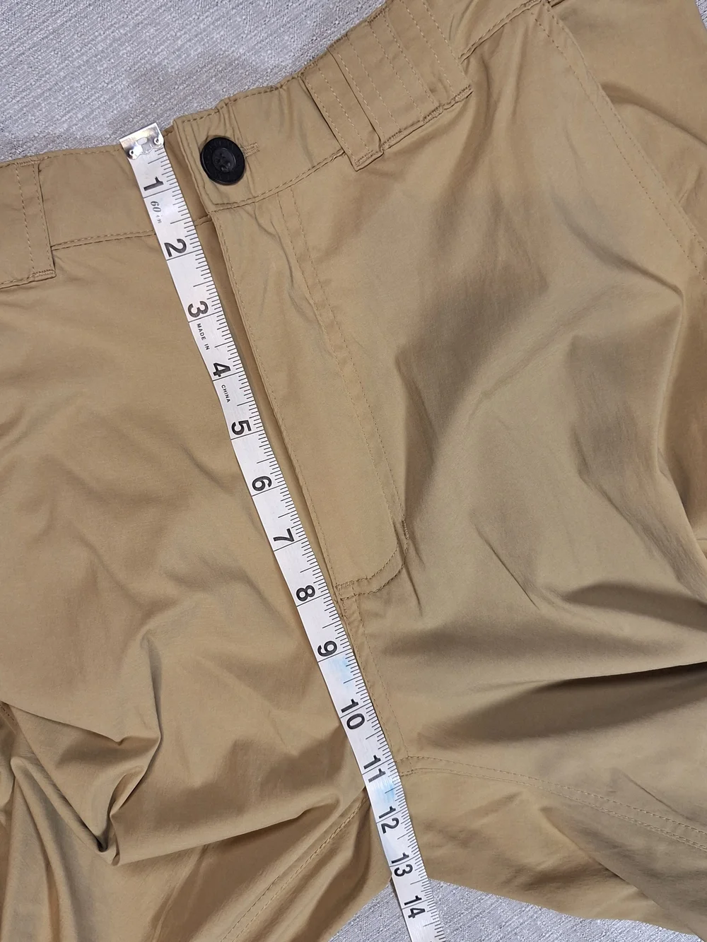 *NEW* Magellan Outdoors Men's Convertible Pants - Tan Size L (NWT)